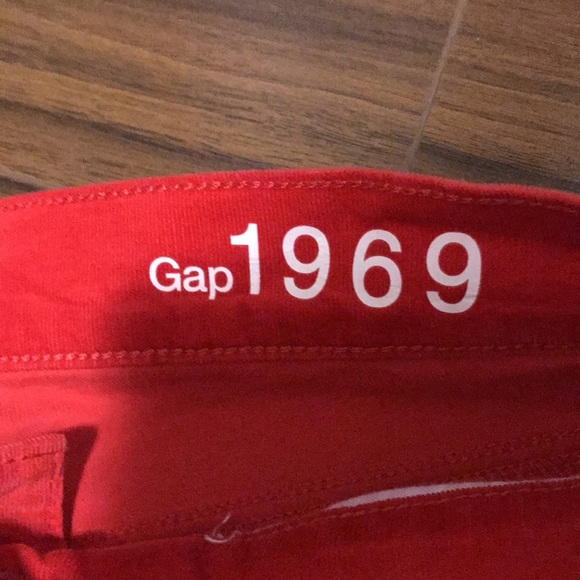 NWT Gap Legging Jean burnt orange corduroy - Picture 3 of 9